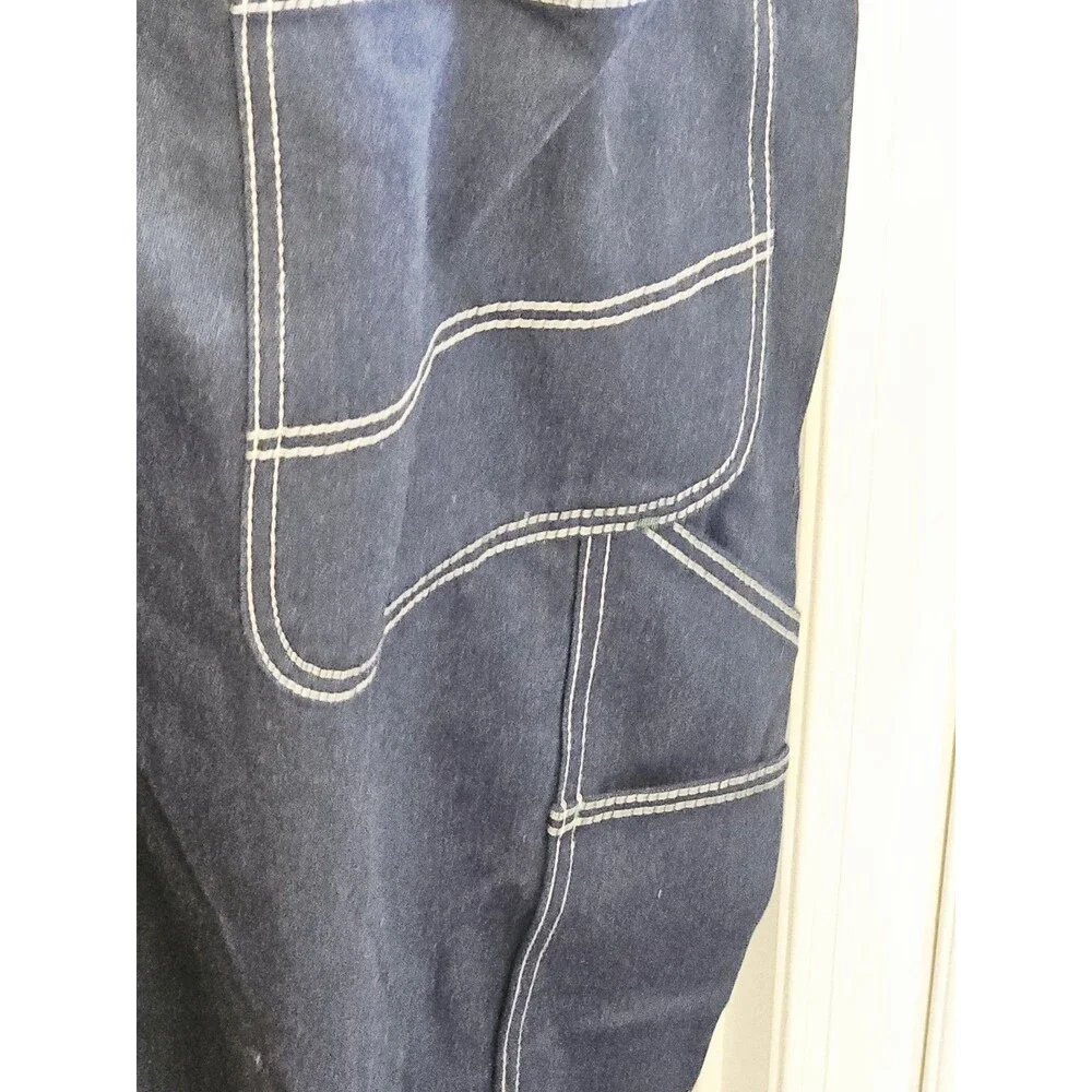 Liberty NWT Bib Overalls 44x30 Denim  Jeans Carpenter Work Farm Cotton NEW Mens